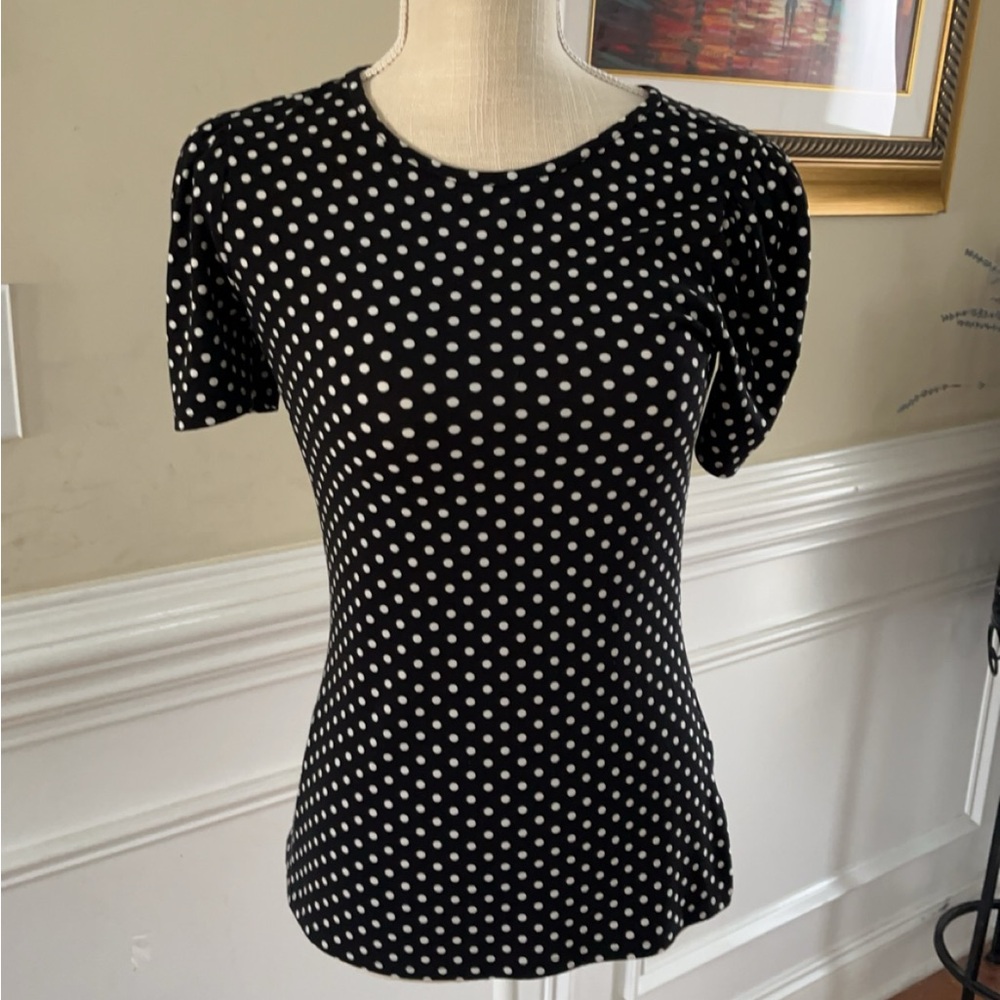 Express Polka Dot Top